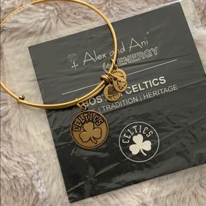 Boston Celtics Alex and Ani in gold tone